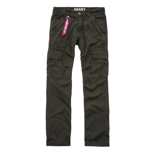 Alpha Industries Agent Pant nadrág, black olive, 32