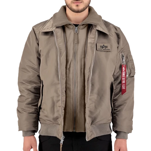 Alpha Industries CWU Jet Blast dzseki, taupe, L