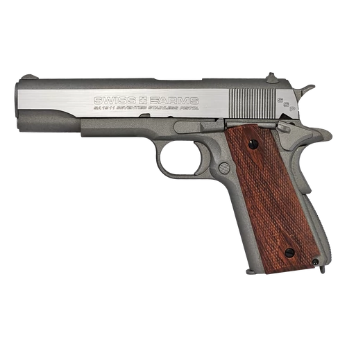 Colt 1911 seventies légpisztoly, stainless 4.5mm (BB)