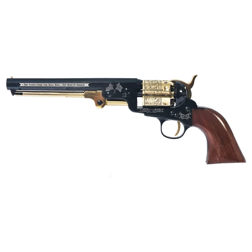 Pietta 1851 Colt Navy Yank Steel Gettysburg revolver .36