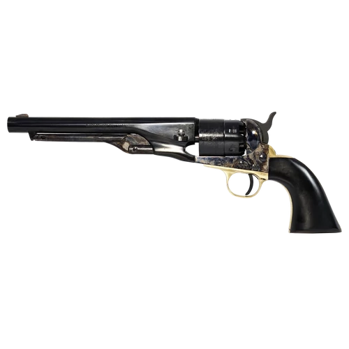 Pietta 1860 Army feketelőporos revolver, kereszt-díszített markolat - .44