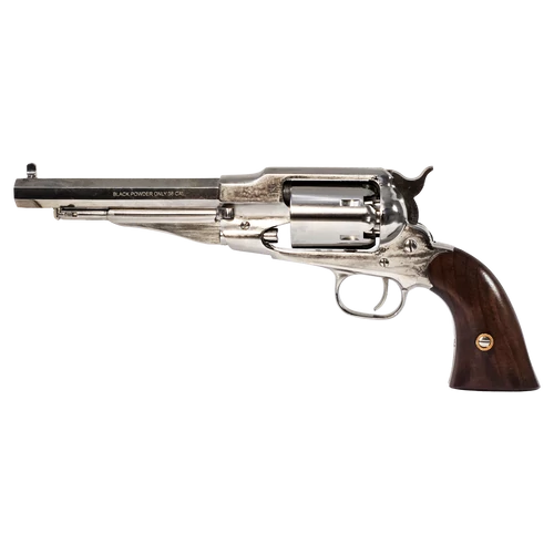 Pietta Remington 1858 Texas Nikkelezett feketelőporos revolver .36