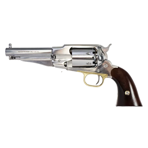 Pietta Remington 1858 New Model Sheriff rozsdamentes feketelőporos revolver .36