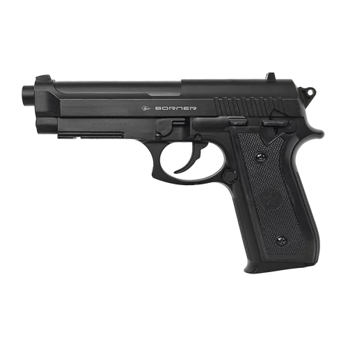 Borner 92 NBB légpisztoly, teljesen fém 4,5 mm BB - CO2