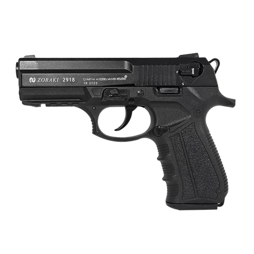 Zoraki 2918 gáz-riasztó pisztoly, 9mm PA - fekete