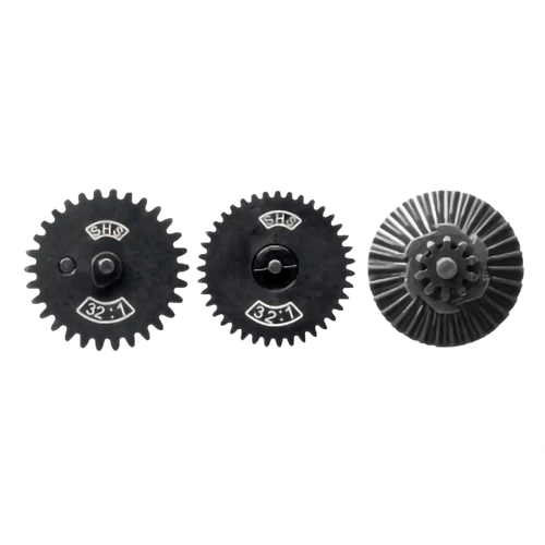 SHS Acél fogaskerék szett, 32:1, nagy nyomaték