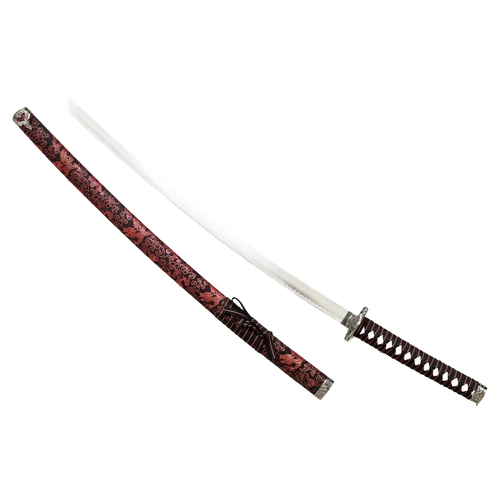 Hattori Hanzo Katana - vörös díszkard