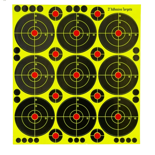 Combat Zone Vision -  öntapadó céltábla szett - 10 db.