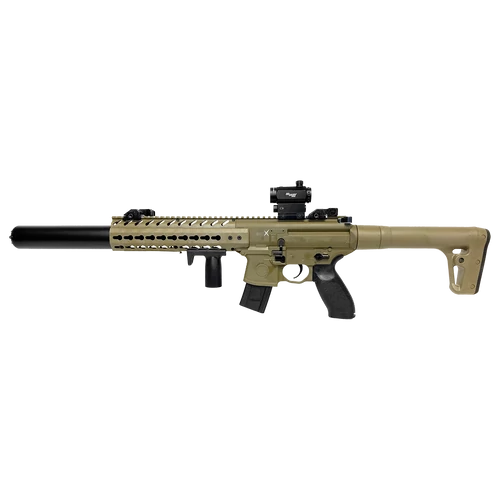 Sig Sauer MCX légpuska Red Dot irányzékkal, FDE