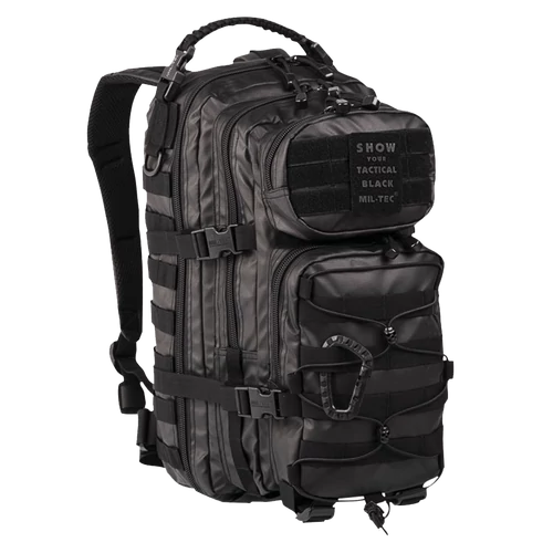Miltec US roham hátizsák, Tactical, kicsi, fekete