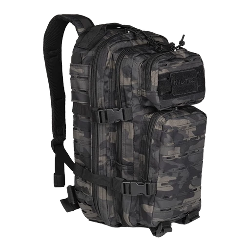 Miltec US roham hátizsák, Laser Cut, kicsi, dark camo