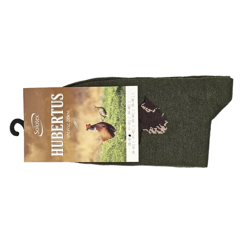 Hubertus vadász bokazokni zöld - 41-43