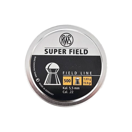 RWS Super Field lövedék, 5,5mm - 500 db. 