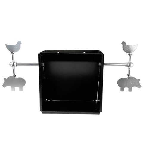 ART lapos lövedékfogó, bukócéllal spiner, (17x17)