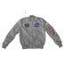 Alpha Industries MA1 NASA REV II dzseki, silver, XL