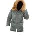 Alpha Industries N3B VF59 kabát, vintage green, L