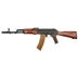 LCT AK74NV airsoft AEG gépkarabély acél-fa változat telitussal