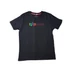 Alpha Industries Alpha Label T Metal póló, black/metal red, S