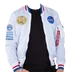 Alpha Industries MA-1 NASA Voyager Rev dzseki, white, L