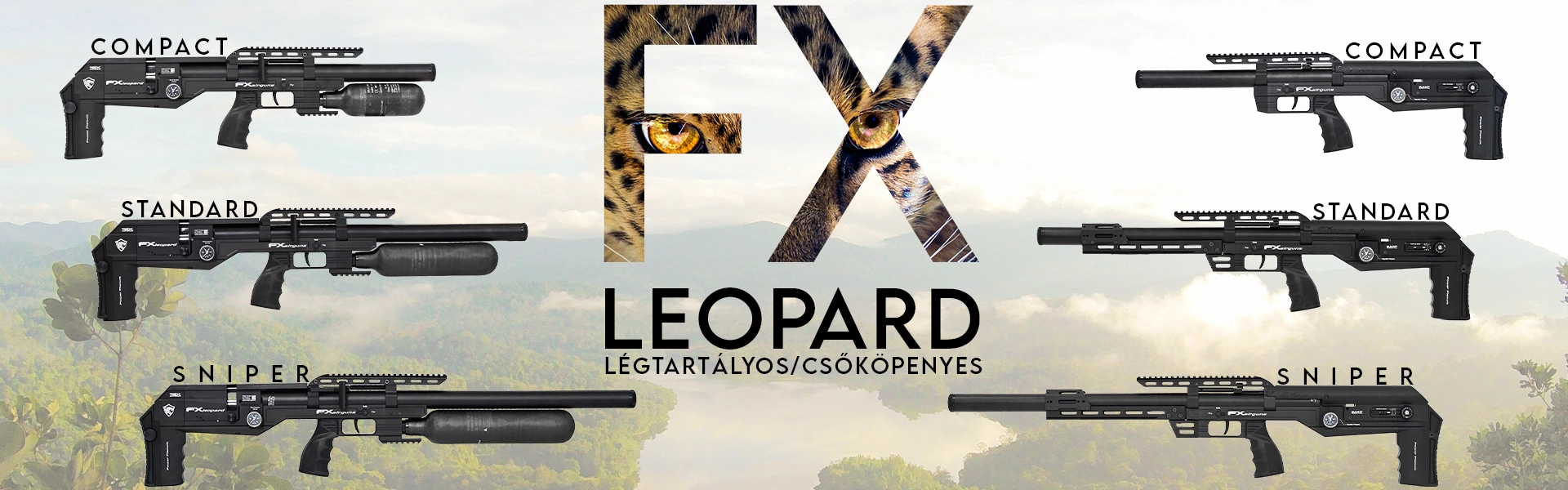 FX Leopard légpuskák