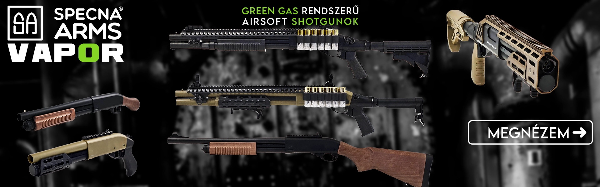 Specna Arms VGS Shotgunok